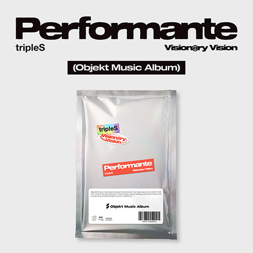 [Pre-Order] tripleS - VISIONARY VISION PERFORMANTE FULL ALBUM OBJEKT MUSIC ALBUM VER