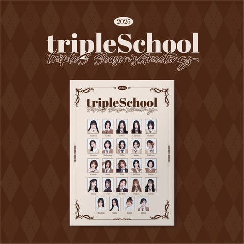 [Pre-Order] TRIPLE S - TRIPLESCHOOL 2025 SEASON'S GREETINGS RANDOM