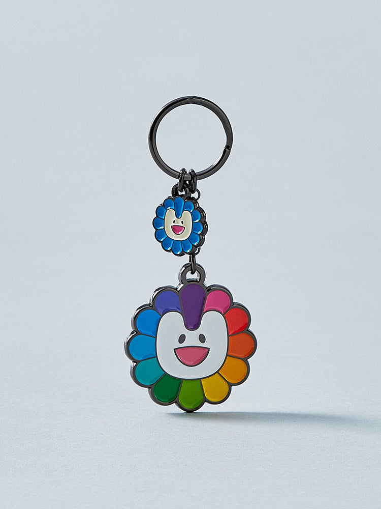 [Pre-Order] NEWJEANS - NEWJEANS X MURAKAMI OFFICIAL MD METAL KEYRING FLOWER