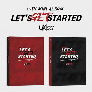 U-KISS - LET'S GET STARTED 13TH MINI ALBUM PHOTOBOOK