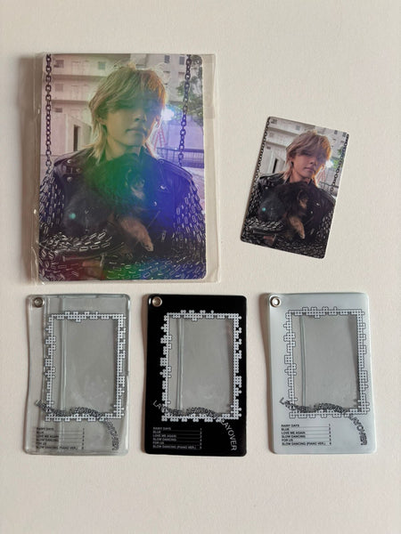 BTS V - LAYOVER 1ST POB Photocards