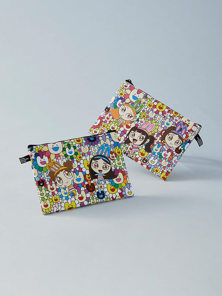 [Pre-Order] NEWJEANS - NEWJEANS X MURAKAMI OFFICIAL MD PATTERN POUCH FLOWER