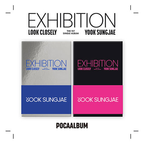 YOOK SUNG JAE - EXHIBITION: LOOK CLOSELY 1ST SINGLE ALBUM POCAALBUM