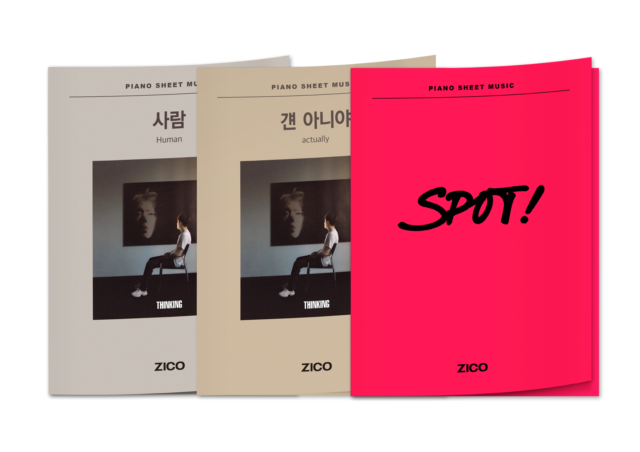 [Pre-Order] PIANO SHEET MUSIC : ZICO (SET)