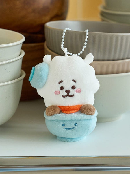 BT21 - WELCOME PARTY MD RICE BOWL DOLL KEYRING S