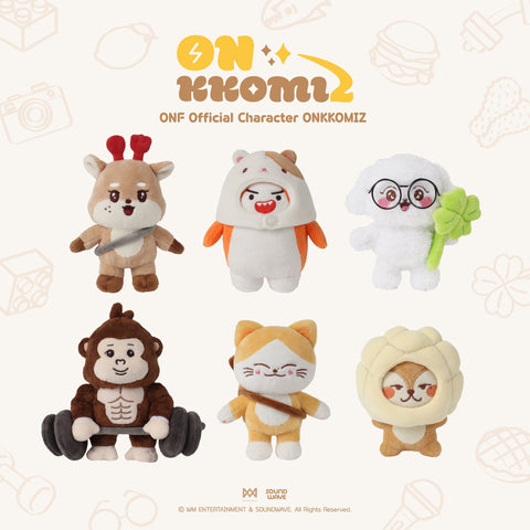 [Pre-Order] ONF - ONKKOMIZ OFFICIAL MD PLUSH DOLL