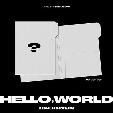 BAEKHYUN - HELLO, WORLD 4TH MINI ALBUM FOLDER VER