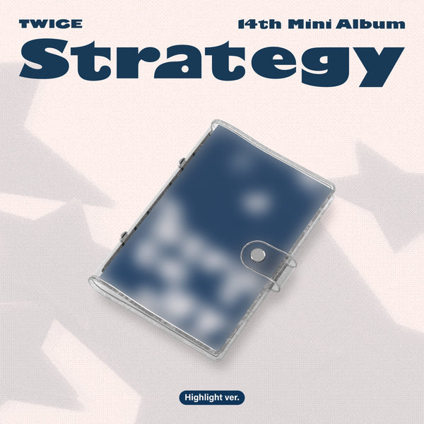 [Pre-Order] TWICE - STRATEGY 14TH MINI ALBUM HIGHLIGHT VER stock korea