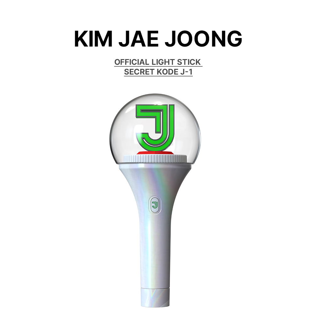 [Pre-Order] KIM JAEJOONG - OFFICIAL LIGHT STICK SECRET KODE J-1