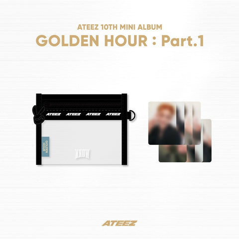 ATEEZ - GOLDEN HOUR : PART.1 OFFICIAL MD MINI POUCH