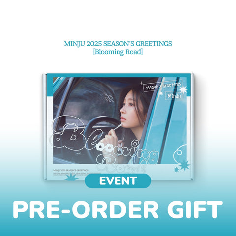 [Pre-Order] KIM MIN JU - BLOOMING ROAD 2025 SEASON'S GREETINGS