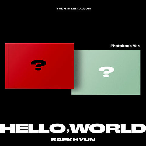 BAEKHYUN - HELLO, WORLD 4TH MINI ALBUM PHOTOBOOK