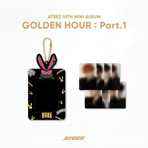 ATEEZ - GOLDEN HOUR : PART.1 OFFICIAL MD PHOTO CARD HOLDER SET