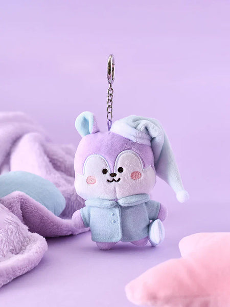 [Pre-Order] BT21 - SWEET DREAMS EDITION NEW BASIC PAJAMA PLUSH KEYRING