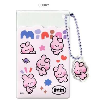 BT21 [minini] Clear Card Pocket x1