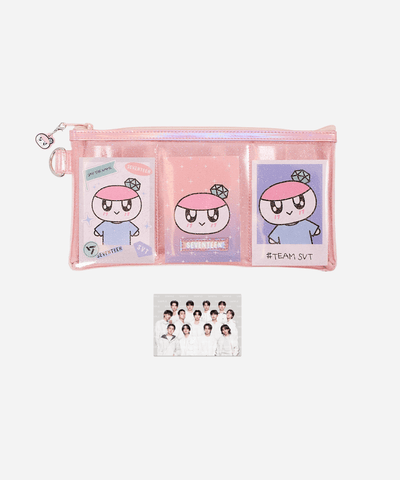 SEVENTEEN - TOUR FOLLOW' AGAIN TO JAPAN OFFICIAL MD BONGBONGEE PHOTO CARD POUCH