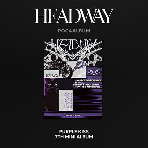 PURPLE KISS - HEADWAY 7TH MINI ALBUM POCCAALBUM VER