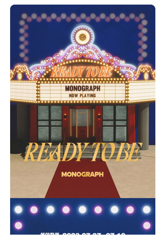 TWICE - MONOGRAPH READY TO BE PHOTO BOOK LIMITED EDITION