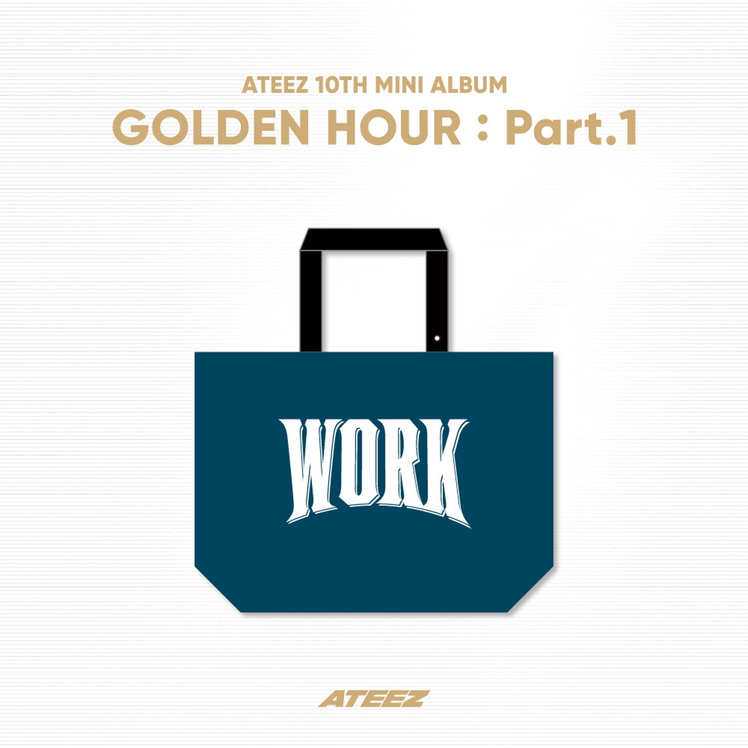 ATEEZ - GOLDEN HOUR : PART.1 OFFICIAL MD REUSABLE BAG