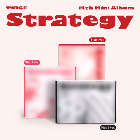 [Pre-Order] TWICE - STRATEGY 14TH MINI ALBUM STANDARD