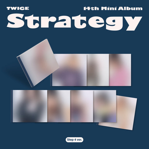 [Pre-Order] TWICE - STRATEGY 14TH MINI ALBUM STEP 4 VER