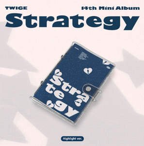 [Pre-Order] TWICE - STRATEGY 14TH MINI ALBUM HIGHLIGHT VER stock korea