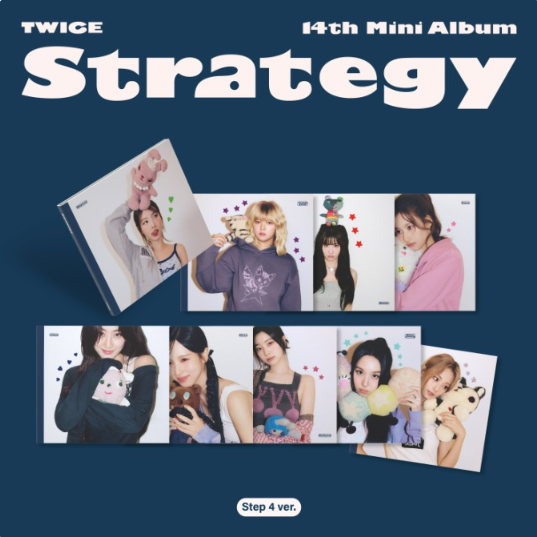 [Pre-Order] TWICE - STRATEGY 14TH MINI ALBUM STEP 4 VER