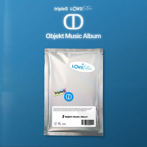 TRIPLES - LOVElution MUHAN MINI ALBUM OBJEKT MUSIC ALBUM VER