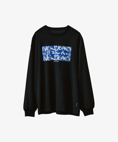 [Pre-Order] NEWJEANS - NEWJEANS X HIROSHI FUJIWARA OFFICIAL MD COLLER LONG SLEEVE T-SHIRT VER.1