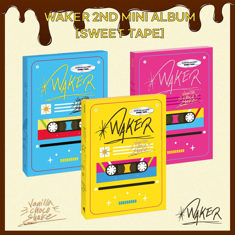 WAKER - 2nd Mini Album Sweet Tape