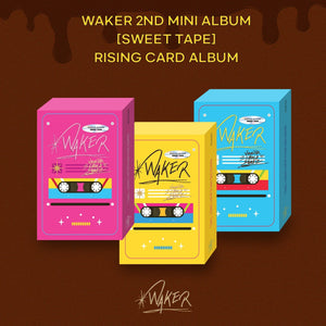 WAKER - 2nd Mini Album Sweet Tape [RISING CARD ALBUM]