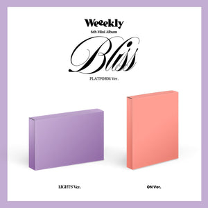 Weeekly - Mini 6th Album [Bliss] PLATFORM VER.