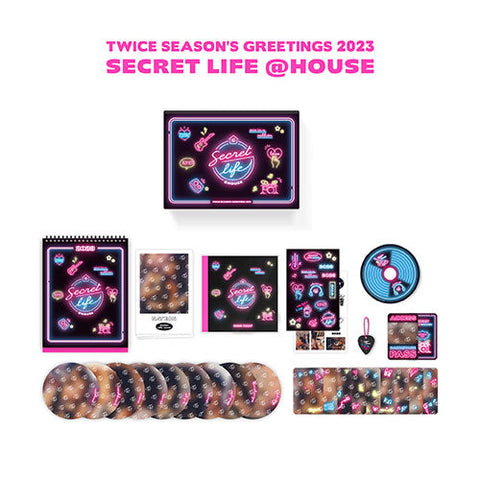 TWICE - 2023 SEASON'S GREETINGS SECRET LIFE HOUSE