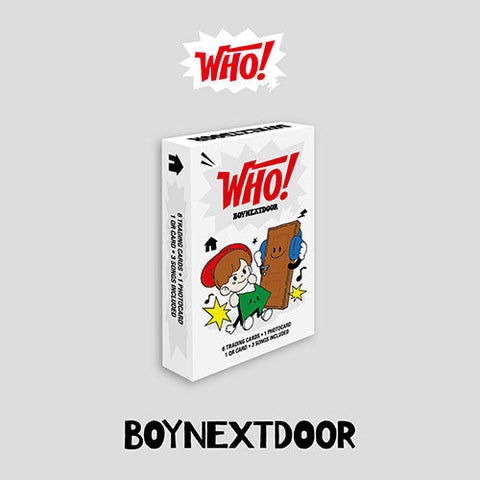 BOYNEXTDOOR - WHO 1ST SINGLE ALBUM WEVERSE ALBUMS VER.