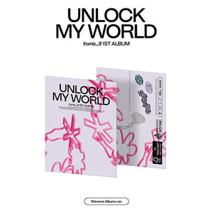 FROMIS_9 - UNLOCK MY WORLD 1ST ALBUM WEVERSE ALBUMS VER.