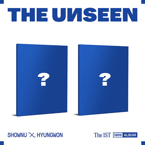 MONSTA X SHOWNU X HYUNGWON - THE UNSEEN 1ST MINI ALBUM