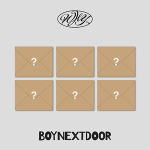 BOYNEXTDOOR - WHY.. 1ST EP ALBUM LETTER VER.