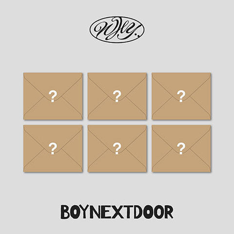 BOYNEXTDOOR - WHY.. 1ST EP ALBUM LETTER VER.