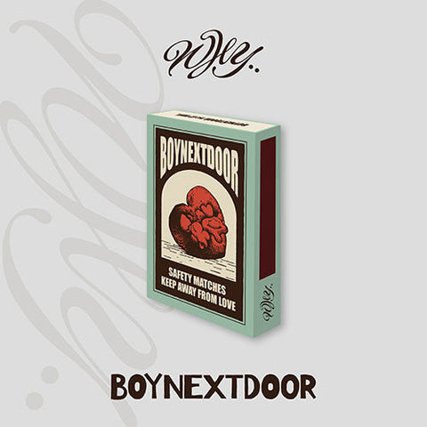 BOYNEXTDOOR - WHY.. 1ST EP ALBUM WEVERSE ALBUMS VER.