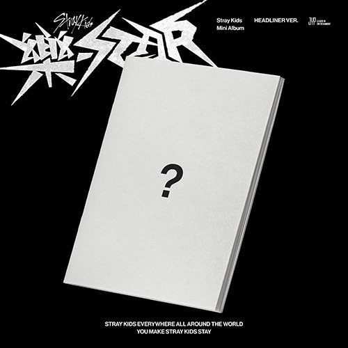 STRAY KIDS - STAR 8TH MINI ALBUM 樂 HEADLINER VER.