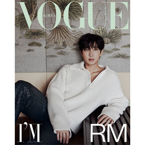 BTS RM COVER VOGUE MAGAZINE 2023 JUNE ISSUE