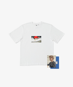 BTS LAYOVER V テヒョン ORANGE TAN Tシャツ Mサイズ