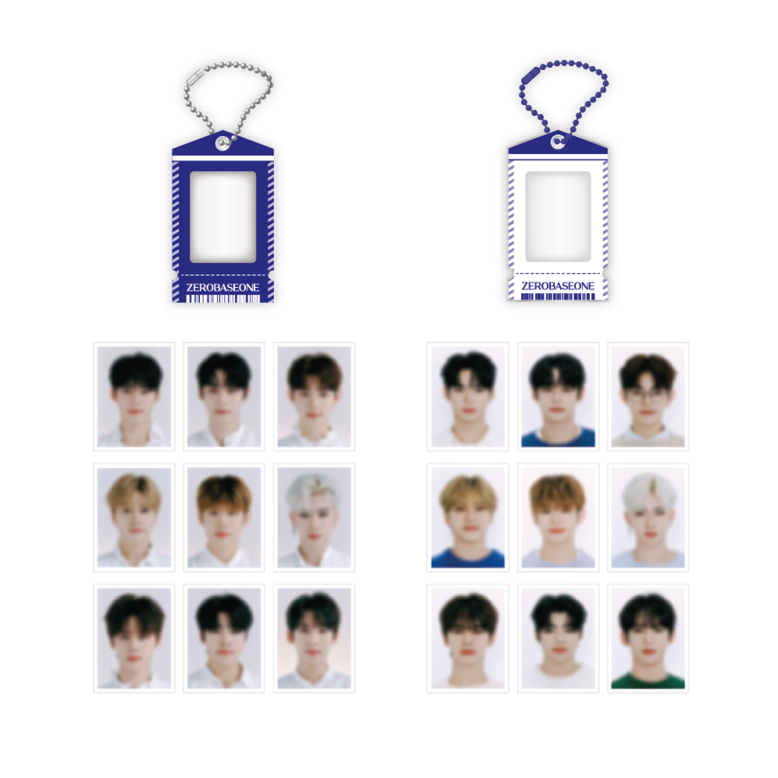 ZEROBASEONE - MINI PHOTO HOLDER SET / THE MOVING SEOUL POP-UP STORE MD