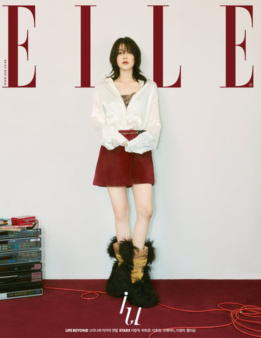 IU COVER ELLE MAGAZINE 2023 OCTOBER ISSUE