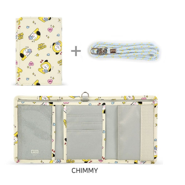 BT21 BABY VELCRO WALLET LITTLE BUDDY