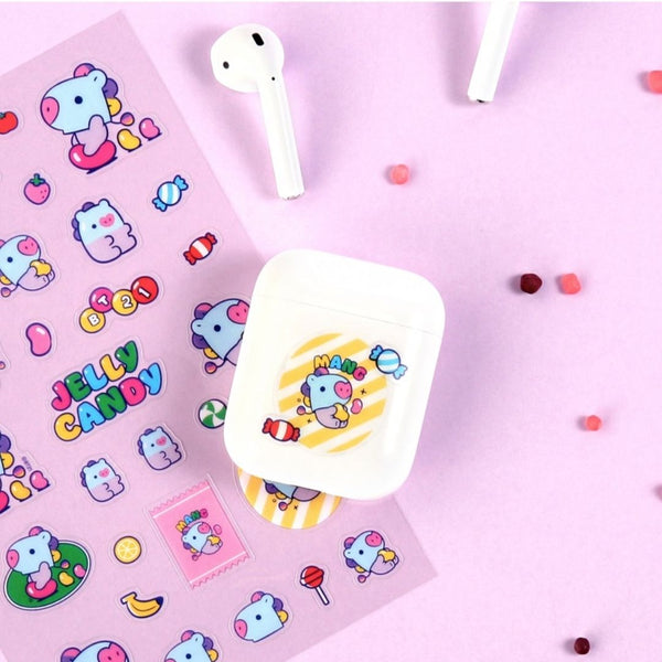 BT21 Baby Jelly Candy Clear Sticker