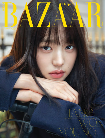 IVE JANG WONYOUNG (G)I-DLE MINNIE BAZAAR MAGAZINE 2023 NOVEMBER ISSUE