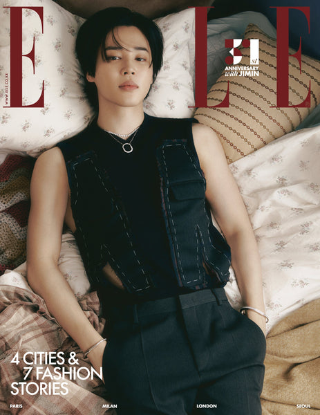 BTS JIMIN ELLE MAGAZINE 2023 NOVEMBER ISSUE