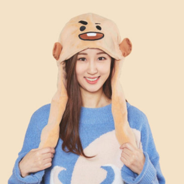 BT21 Plush Action Hat