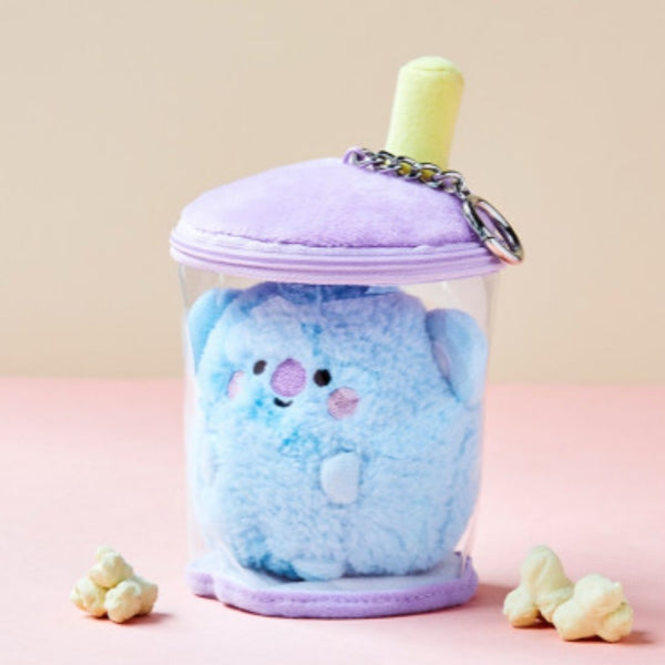 BT21 BABY Boucle Bubble Tea Doll Bag Charm